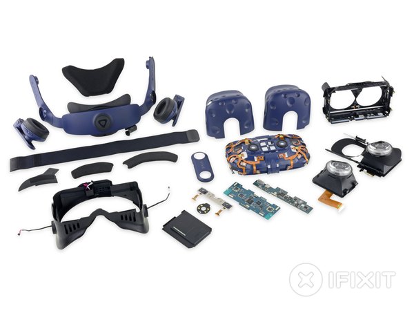 کالبدشکافی هدست واقعیت مجازی HTC Vive Pro