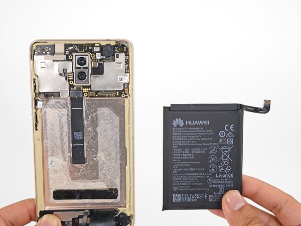 تعویض باتری هواوی Mate 10