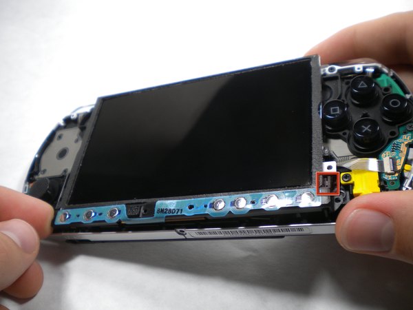 تعویض صفحه نمایش سونی PSP 300x