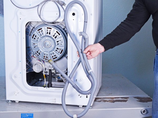 آموزش تعویض شلنگ تخلیه ماشین لباسشویی ال‌جی