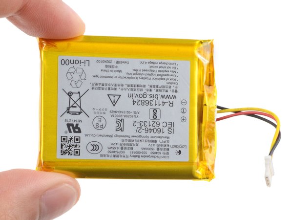 آموزش تعویض باتری هدست لاجیتک G733