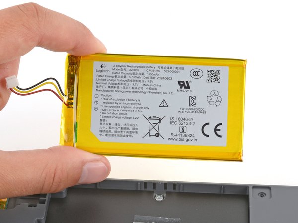 آموزش تعویض باتری کیبورد لاجیتک G515 — آموزش تعمیر