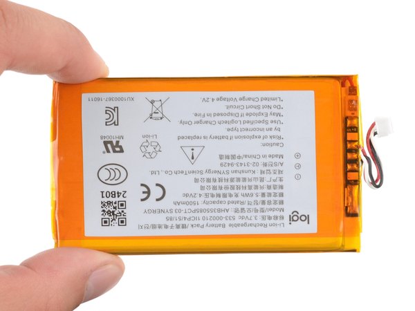 آموزش تعویض باتری کیبورد لاجیتک Pro X 60
