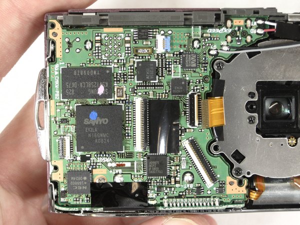 تعویض برد اصلی دوربین نیکون Coolpix S210 — آموزش تعمیر