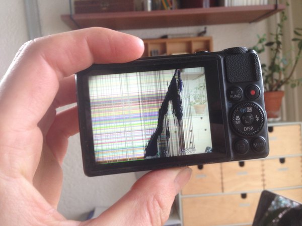تعویض صفحه نمایش دوربین کانن PowerShot S120