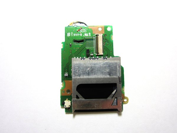 تعویض سوکت مموری (SD Card) دوربین کانن PowerShot A550