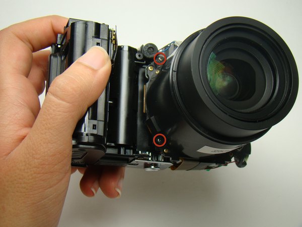 آموزش تعویض لنز دوربین نیکون Coolpix E5700