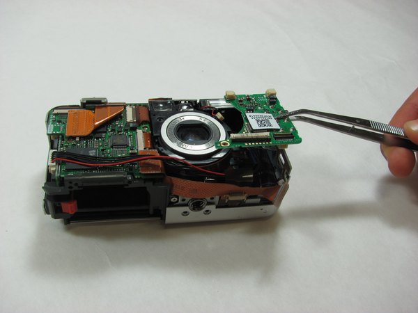 تعویض مادربرد راست دوربین کانن PowerShot S50