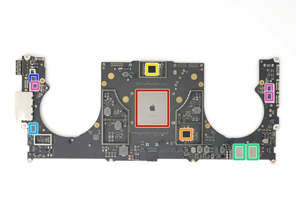 کالبدشکافی و بررسی مادربرد مک‌بوک پرو ۱۴ اینچ M3 Pro (اواخر ۲۰۲۳)