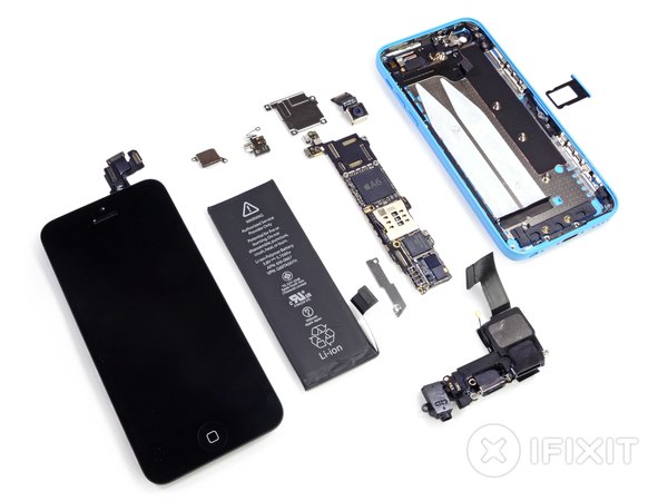 کالبدشکافی آیفون 5c: رازهای پلاستیکی اپل و معماری آشنای A6