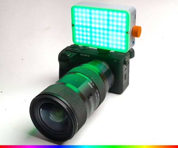 پنل نورپردازی ۲۰ وات RGB با ESP32 — آموزش مشابه