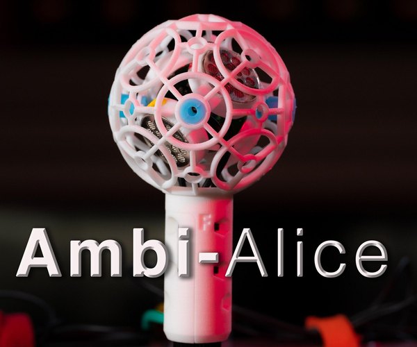 میکروفون سه‌بعدی Ambi-Alice (آمبیسونیک نسل اول) — آموزش مشابه