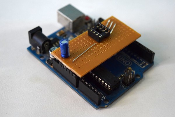 شیلد پروگرامر میکروکنترلر ATtiny با برد آردوینو — آموزش ساخت