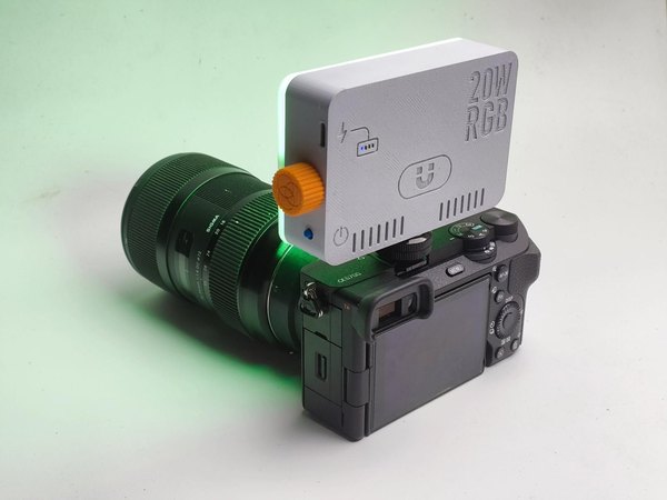 پنل نورپردازی ۲۰ وات RGB با ESP32 — آموزش ساخت
